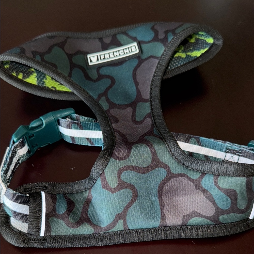 Frenchie Camouflage Dog Harness size M